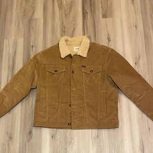 Wrangler Men's Brown Sherpa Jacket